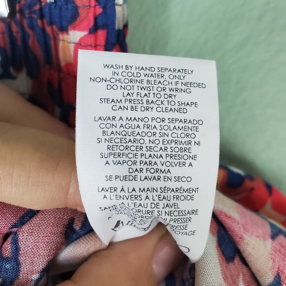 CAbi Isabel Tiered Patchwork Ruffle Bohemian Skirt Size Medium - Picture 5 of 5